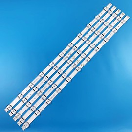 PANMILED 5 Pieces LED Backlight Strips for LG 75'' TV 75UM7570PUD 75UM7570AUE 75UK6190PUB 75UK6570PUB 75UK6570AUA SSC_75UK62&65_11LED_SVL750A24_REV1.0