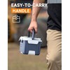 Docusvect Rechargeable Heated Lunch Box for Men, 1.3L Cordless Electric