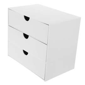 OHPHCALL A4 Desktop Drawer Storage Box File Organizer Slide Out Drawer Office Desk Organiser