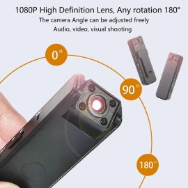 WAONIQ Body Camera with Audio & Video Recording, 32GB 1080P HD Wearable Cam with Night