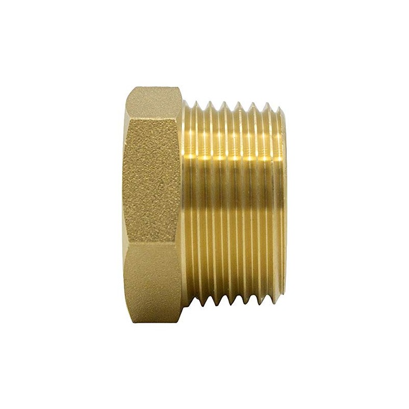 VARIOSAN Double nipple, AG/AG, brass, suitable for drinking water
