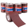 WORKPRO Sandpaper Roll Set 4 Rolls, 9.3cm x 5m, 60/120/180/240