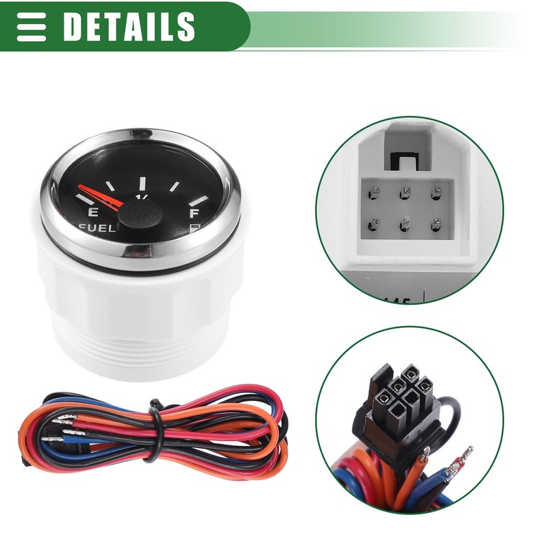 Motoforti Kraftstoff-Füllstandsanzeige-Kit, Kraftstoff-Füllstandsanzeige 7'' (180mm), 1 Satz