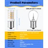 UNXMRFF 3-Pack BA15S LED 12Volt RV Camper Interior Light Bulbs,1141