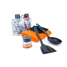 GSI 90101 Outdoor Kitchen Utensil Set 8-Piece Multi-Coloured