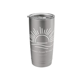 Saint Martin de Porres Source of Joy Minimalist Design Stainless Steel Insulated Tumbler