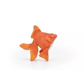 K&M Goldfish, Fantail Fish Toy, Very Nice Plastic Replica Model,     2"  CWG235 B306