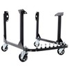 ROCKRAIN 750LBS Heavy-Duty Engine Cradle: Industrial Steel Motor Stand with