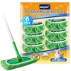 KEEPOW 재사용 청소용 바닥 걸레 드라이 리필 스위핑 패드 습식