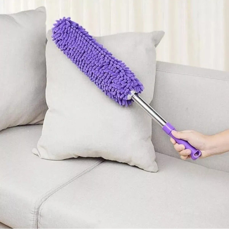 Clicmania Plumero Retractil Plegable Microfibra Limpiador Expandible