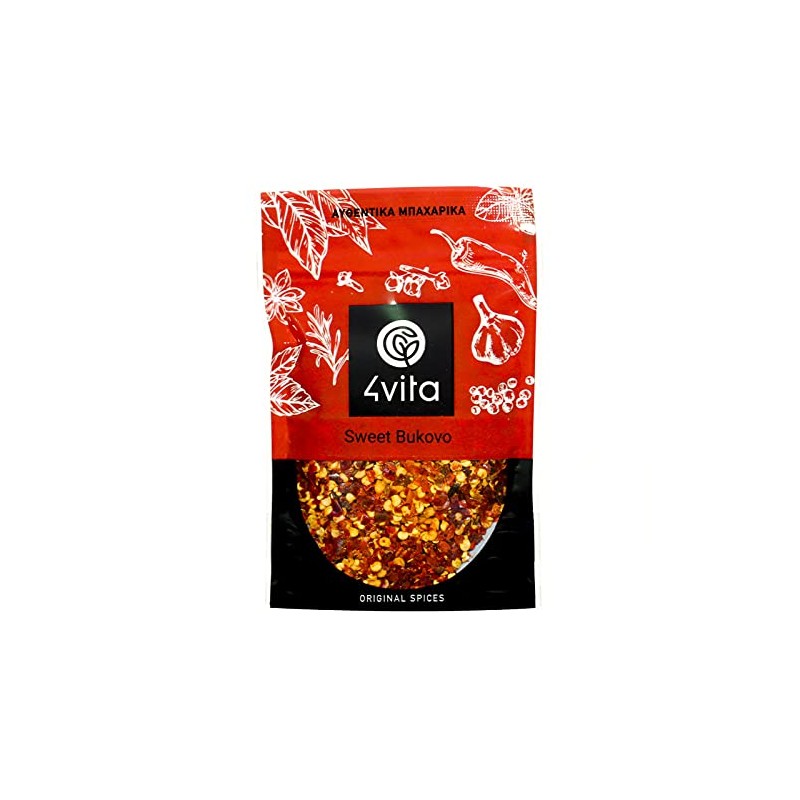 4Vita Sweet Red Bell Pepper Flakes 50g