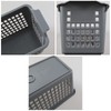 Annkky Plastic Small Storage Baskets, 4 Packs Kitchen Cupboard Baskets