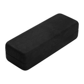 [MIDI ミディ] Eyeglasses Case, Glasses Case, Glasses, Hard, Hard Case, Men's, Women's, Unisex, Stylish, Slim, Cute, Glasses Case, Adults, Width, Large, case-017, Black