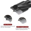 sourcing map Forstner Drill Bit 12mm (15/32") K30/C1 Tungsten Carbide