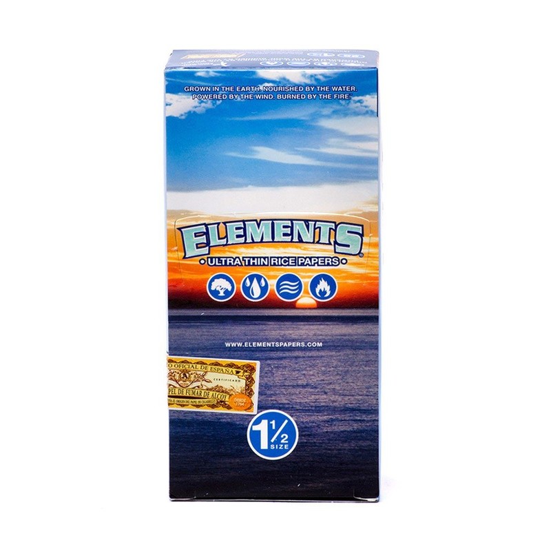 Elements Ultra Thin Rice Papers 1 1/2 Size 79mm Wide
