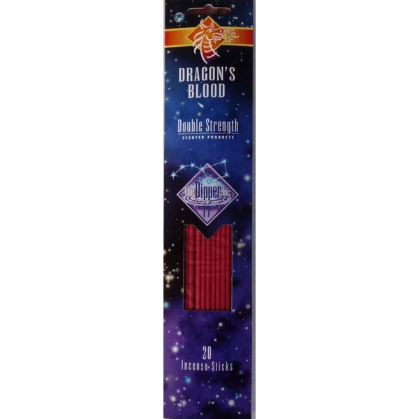 The Dipper Dragon's Blood 11 Inch Incense Sticks - 20