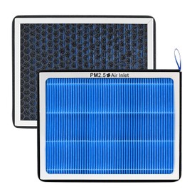 Cabin Air Filter With Activated Carbon For 2015-2021 Ford F150 F250 F350 F450 F550 Super Duty Expedition, For 2015 2016 2017 2018 2019 2020 2021 F-150 F-250 F-350 F-450 F-550 Lincoln Navigator CF12150