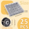 dipeer 25 Pcs Bobbins for Sewing Machine, Black Sewing Machine