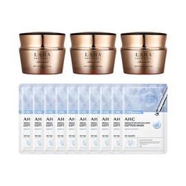 Izanox Laha Recovery Cream 30ml x3 + AHC Moisture Mask 10 sheets / 이자녹스 라하 리커버리 크림 30ml x3 + AHC 모이스처 마스크 10매
