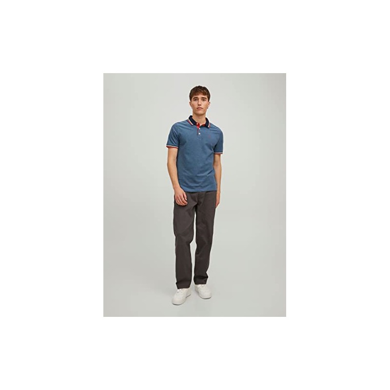 JACK & JONES Jack & Jones Men's Jjepaulos Polo Ss