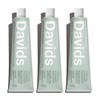 Davids Natural Toothpaste for Teeth Whitening, Peppermint, Antiplaque, Fluoride Free,