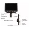 Fnbrli Microscopio Electrónico Académico Con Pantalla Lcd Hd 1600x