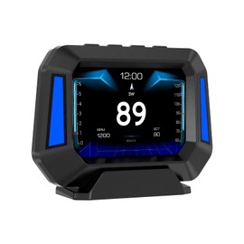 Liiiyuan Head up Display for Cars P21, Digital Speedometer with Speed, Fuel Consumption, Overspeed Alarm, Work for All Car