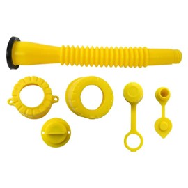 2024 Upgraded Plastic Gas Can Spout Nozzle Vent Kit Replacement for Plastic Gas Cans Old Style Cap for most Blitz/Midwest,for Scepter and Briggs & Stratton gas cans