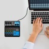 Mini Audio DJ Mixer Live Mixer Bluetooth 5-Channel Stereo Live