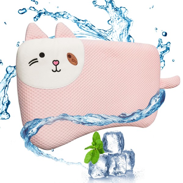 VEMBAP VEMBAP Toddler Pillow for Sleeping, Cool Flat Pillow, Memory