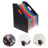 Operitacx Vertical Accordion File Organizer Large Capacity Document Wallet Paper
