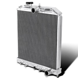 Spec-D Tuning Auto A/T Racing Aluminum Radiator Compatible with 1992-2000 Honda Civic EG EJ EK Del Sol Automatic Transmission