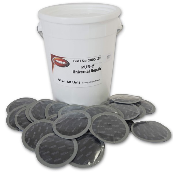 Prema Products PUR-2 Universal Repair, 2" Tire Repair Patch for