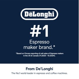 De'Longhi EcoDecalk Descaler 2-Pack, Eco-Friendly Universal Descaling Solution for Coffee & Espresso Machines, 33.8 oz (10 uses)