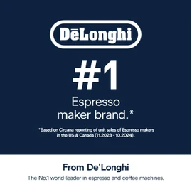 De'Longhi EcoDecalk Descaler 2-Pack, Eco-Friendly Universal Descaling Solution for Coffee & Espresso Machines, 33.8 oz (10 uses)