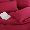 Aisbo Housewife Pillowcases 2 Pack - Red Standard Pillow Case