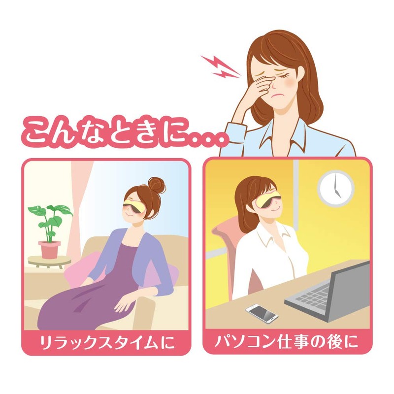 Relax Yutapon for Eyes Loosen Warm Steam Sumikko Gurashi