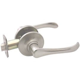 Designers Impressions Rochester Design Satin Nickel Passage Door Lever (Hall and Closet)