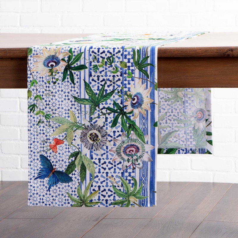 Maison d' Hermine Table Runner 100% Cotton 37cm x 230cm