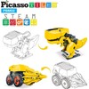 PicassoTiles STEM Kids Solar Powered Dinosaur Robot Educational Learning Engineering
