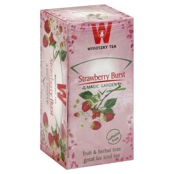 Wissotzky Herbal Tea (Strawberry Burst, 1 Pack)