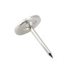 S SYDIEN 100Pcs Flat Head Upholstery Tacks Home Furniture Decor