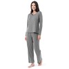 Fruit of the Loom Women's Long Sleeve Tee and Pant