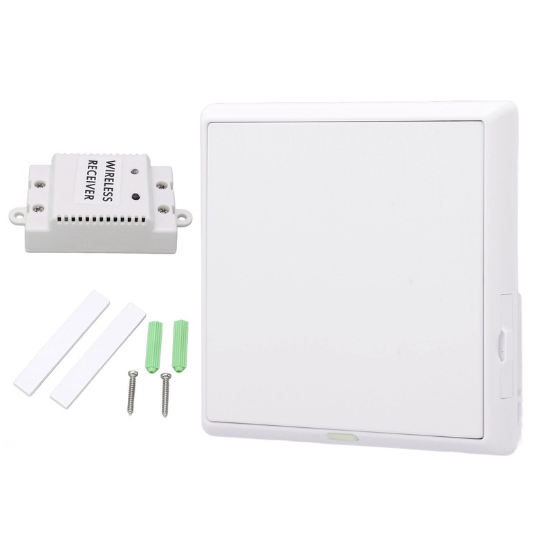 Wireless Light Switch Kit Single Channel 433.92MHz Remote Wireless Switch