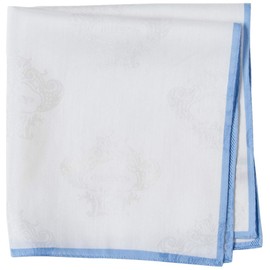 Orobianco Handkerchief, Men's Pocket Square, white