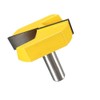 Eyech 1/2" Cleaning Bottom Router bit Carbide Cutter Woodworking Tool
