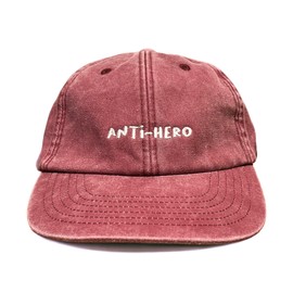 Vivian Flytrap Unisex Anti-Hero Washed Embroidered Dad Baseball Cap, Washed Red