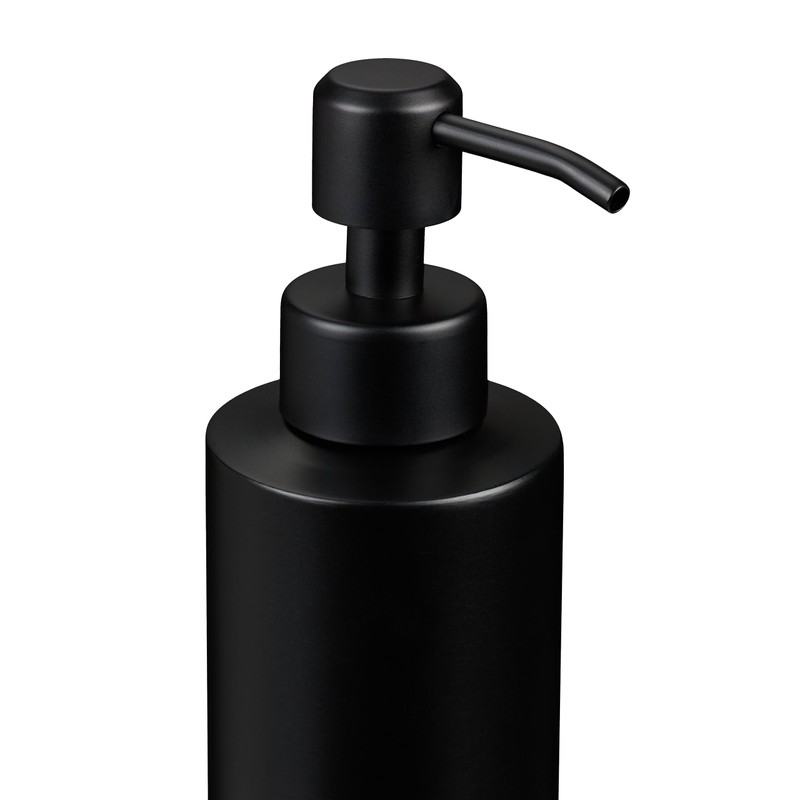 Relaxdays Soap Dispenser 300ml Stainless Steel Refillable Soap Shower Gel