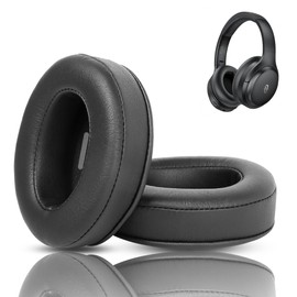 TT-BH060 Ersatz-Ohrpolster Kompatibel mit TaoTronics TT-BH090 TT-BH085 TT-BH060 Kopfhörer Ohrpolster Kissen (Protein-Leder/Memory-Schaum)