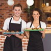 Mumufy Plastic Fast Food Trays Bulk Colorful Restaurant Serving Trays
